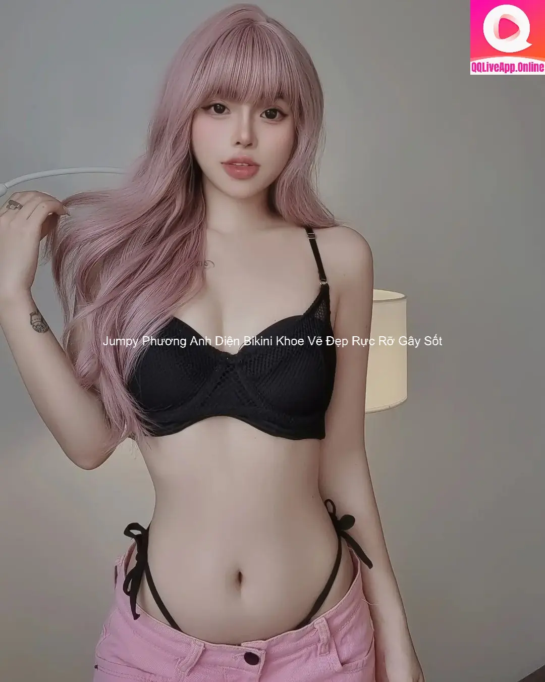 Jumpy Phương Anh Diện Bikini Khoe Vẽ Đẹp Rực Rỡ Gây Sốt 1